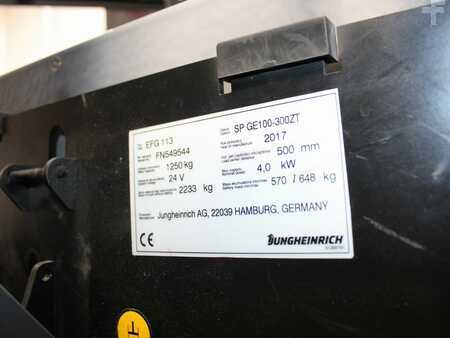 Elektro tříkolové VZV 2017  Jungheinrich EFG 113   SP GE 120 300 ZT (5)