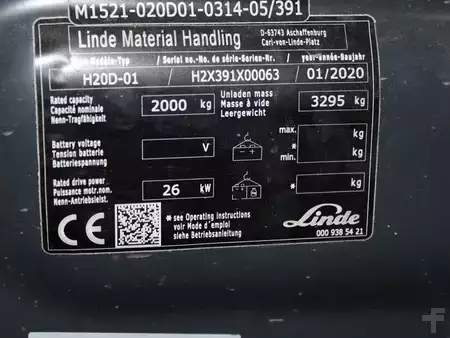 Dieselstapler 2020  Linde H 20 D  391 (6)