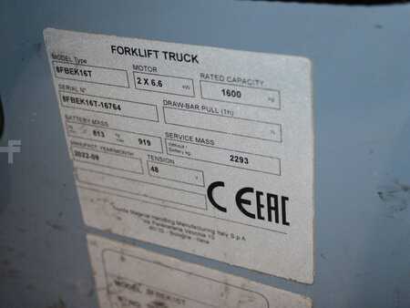 Elektro tříkolové VZV 2022  Toyota 8 FBEK 16 T (5)