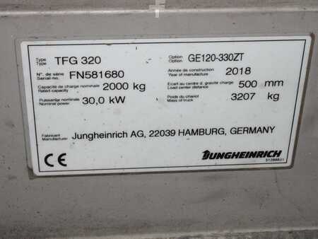 Gas gaffeltruck 2018  Jungheinrich TFG 320  G120-330ZT (6)