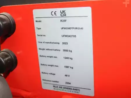 Carretilla retráctil de 4 vías 2023  Linde R 25 F (5)