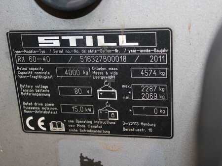 4-wiel elektrische heftrucks 2011  Still RX 60-40  6327 (5)