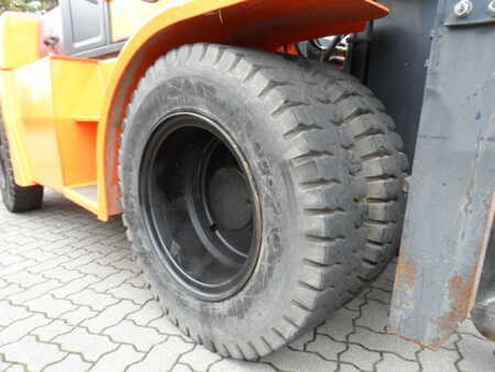 Diesel gaffeltruck 2012  Doosan D90S-5 (7)