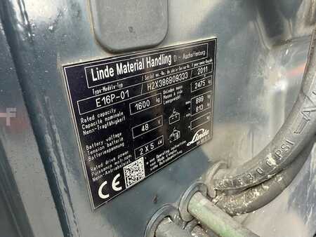 Elektro čtyřkolový VZV 2011  Linde E16P-01 (7)