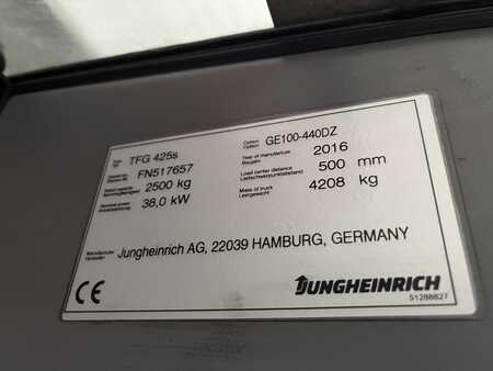LPG VZV 2016  Jungheinrich TFG 425s - TRIPLEX 4,4 m (6) 