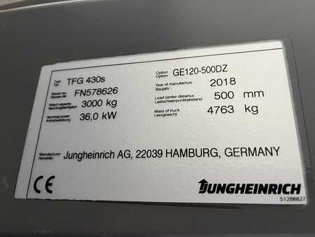 Jungheinrich TFG 430s - TRIPLEX 5 m