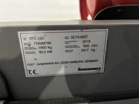 Empilhador a gás 2018  Jungheinrich TFG 320 (7) 