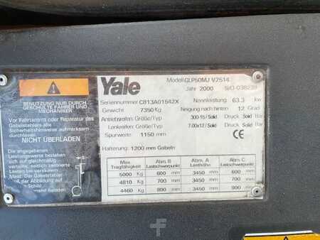 Empilhador a gás 2000  Yale GLP 50 MJ (10)