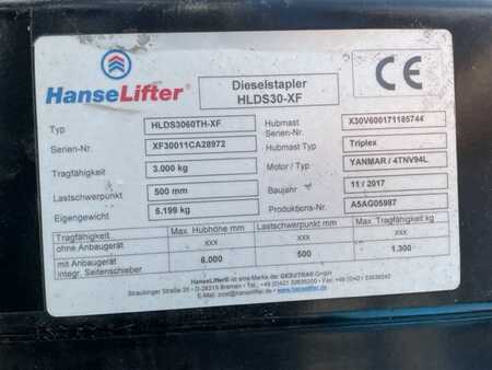 Empilhador diesel 2017  HanseLifter HLDS3060TH - XF (5)