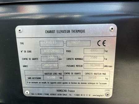 Empilhador a gás 2020  HC (Hangcha) CPYD35 – XW 22 F (5)