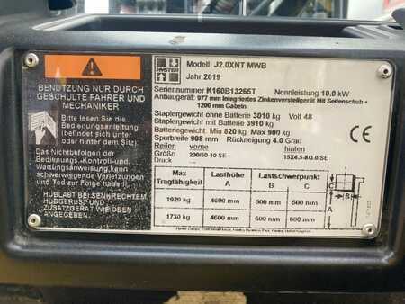 Elektro 3 Rad 2019  Hyster J 2.0 XNT LWB (9)