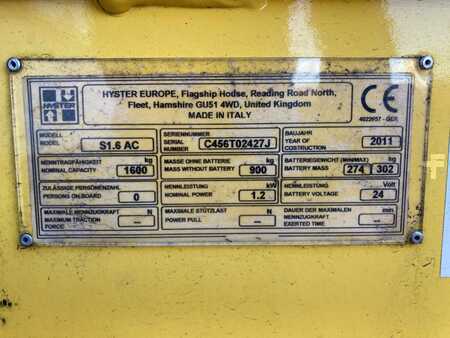 Pinontavaunu 2011  Hyster S 1.6 AC (7)