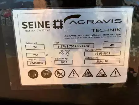 Elektromos 3 kerekű 2016  Hyster J 2.0 XNT LWB (7)