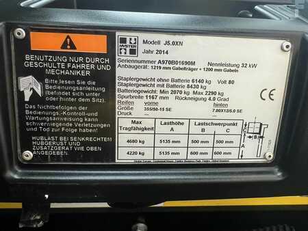 Elektrisk- 4 hjul 2014  Hyster J 5.0 XN (6)