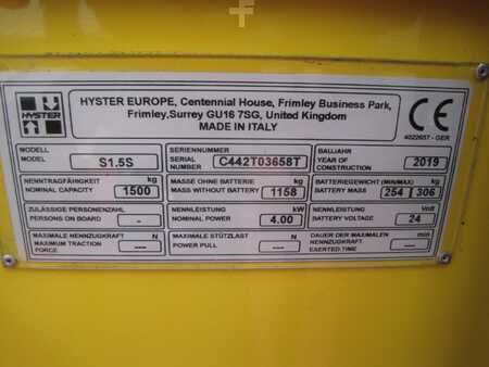 Stapelaars 2019  Hyster S 1.5S (7)
