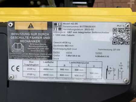 Dízel targoncák 2023  Hyster H 2.5A (6)