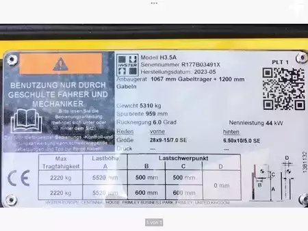Dieselstapler  Hyster H 3.5 A (9)