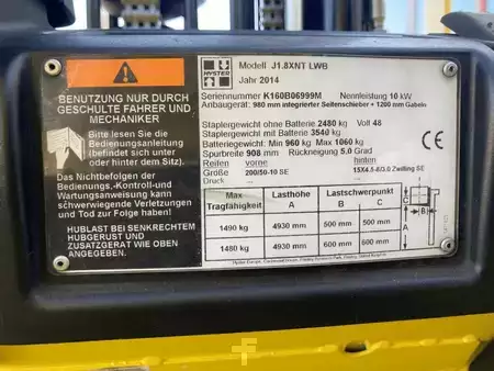 Elektro tříkolové VZV 2014  Hyster J 1.8 XNT LWB (7)