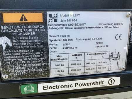 Empilhador a gás 2019  Hyster H 1.6 FT (6)