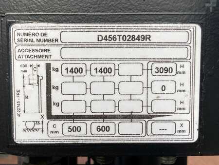 Hochhubwagen 2017  Hyster S 1.4 IL (6)