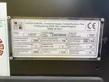 Trekkers 2025  Hyster LO 7.0T (8)