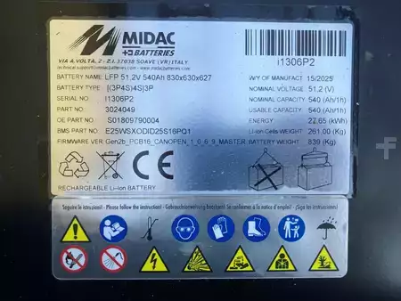 Elektromos 3 kerekű 2025  Hyster J 2.0 XNT MWB (8)