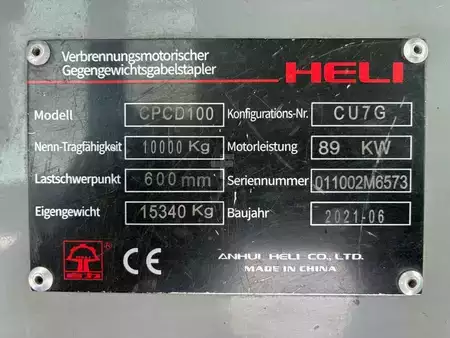 Diesel Forklifts 2021  Heli CPCD100 (7)