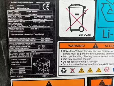 Elektromos 4 kerekű 2025  Hyster J 3.5 XTLG (7)