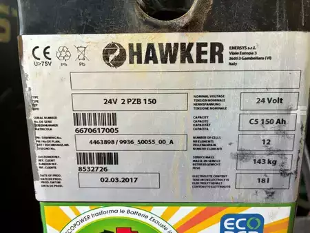 Transpaleta eléctrica 2017  Hyster P 1.6 (6)