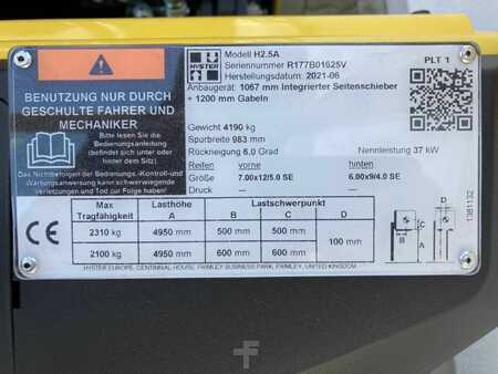 Hyster H 2.5 A