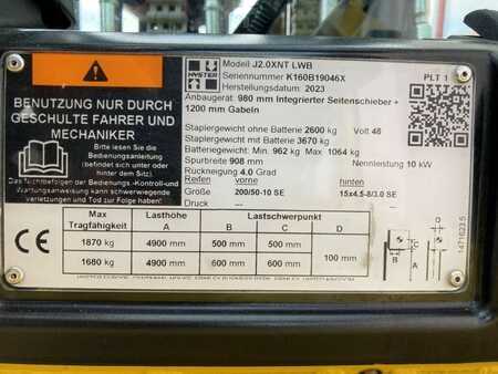 Hyster J 2.0 XNT LWB