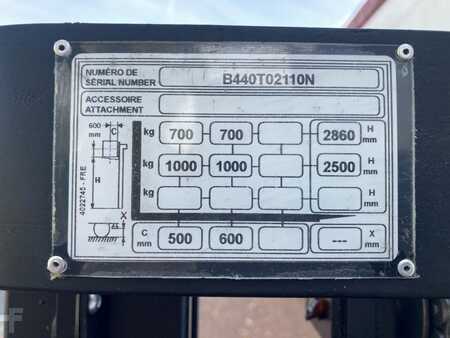 Ruční vysokozdvižný vozík 2016  Hyster S 1.0E (7)