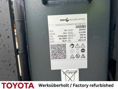 Wózek wysokiego podnoszenia 2018  Toyota SWE 120 / Akku 2024! (6)