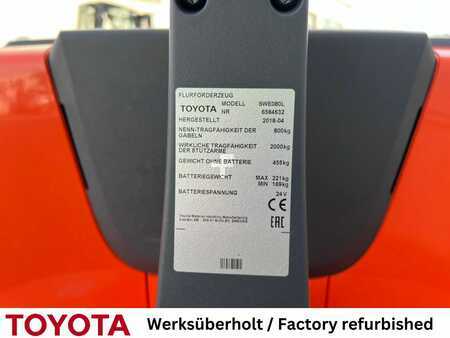 Pinontavaunu 2018  Toyota SWE 080 L, Akku neu! (6)