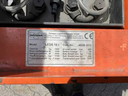 Magasemelésű béka 2012  Doosan LEDS 16 I / 750 Std.! (8)