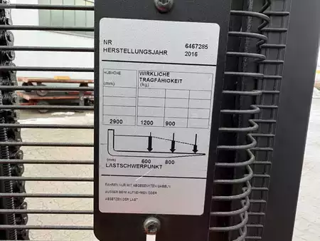 Ruční vysokozdvižný vozík 2016  Toyota SWE 120 / Akku 2023! (6)