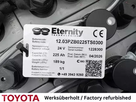 Hochhubwagen 2018  Toyota SWE 120 L / Akku neu! (6)