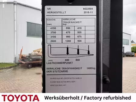Hochhubwagen 2018  Toyota SWE 120 L / Akku neu! (7)
