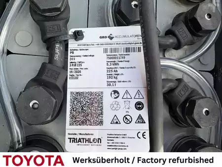 Hochhubwagen 2017  Toyota SWE 140 L / Akku neu! (6)
