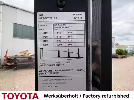 Hochhubwagen 2018  Toyota SWE 120 L /Akku neu! (7)