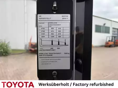 Hochhubwagen 2018  Toyota SWE 120 L / Akku neu! (7)