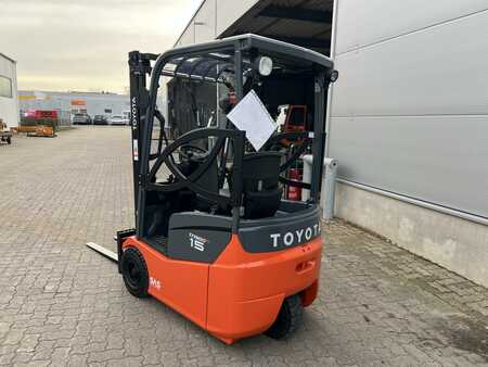 Chariot 3 roues électrique 2019  Toyota 7 FBEST 15 / Akku überh.! (2)