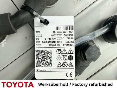 Elektryczne 4-kołowe 2018  Toyota 8 FBMT 30 / Akku überh.! (9)