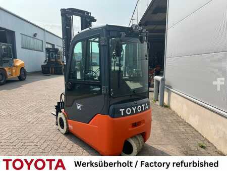 Elektro tříkolové VZV 2018  Toyota 8 FBE 16 T / Akku überh.! (2)