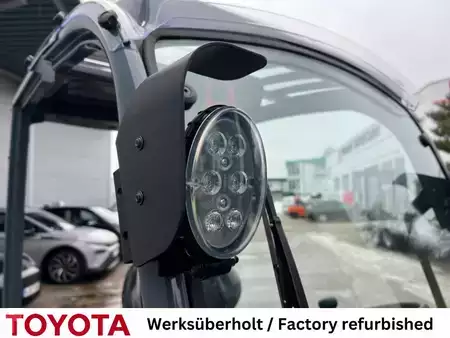 El Truck - 3-hjul 2018  Toyota 8 FBE 16 T / Akku überh.! (10)