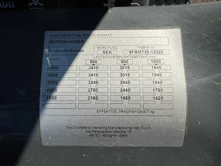 Sähkö - 4 pyör 2018  Toyota 8 FBMT 35 / 510 h! (8)