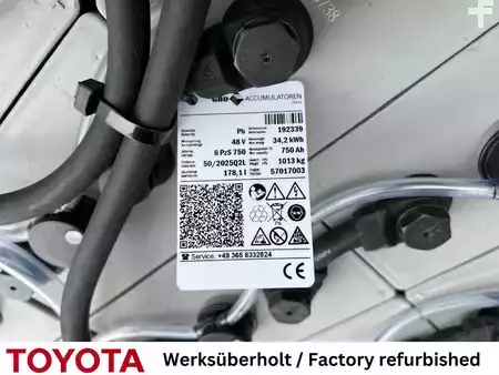 El Truck - 3-hjul 2018  Toyota 8 FBE 16 T / Akku überh! (8)