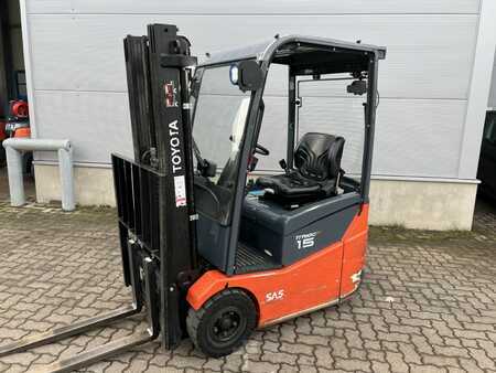 3-wiel elektrische heftrucks 2014  Toyota 7 FBEST 15 (1)