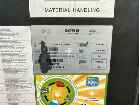 Elektromos 3 kerekű 2019  Toyota 8 FBE 18 T / Akku 88% (8)