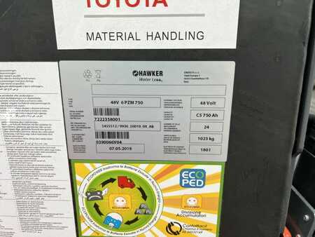 Elektromos 3 kerekű 2019  Toyota 8 FBE 18 T (9)